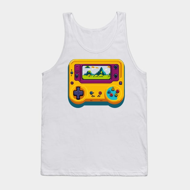 Cute Game System Tank Top by SpriteGuy95